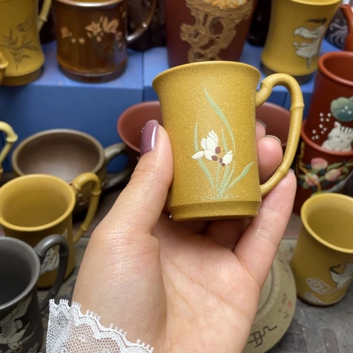 紫砂茶杯紫砂主人杯