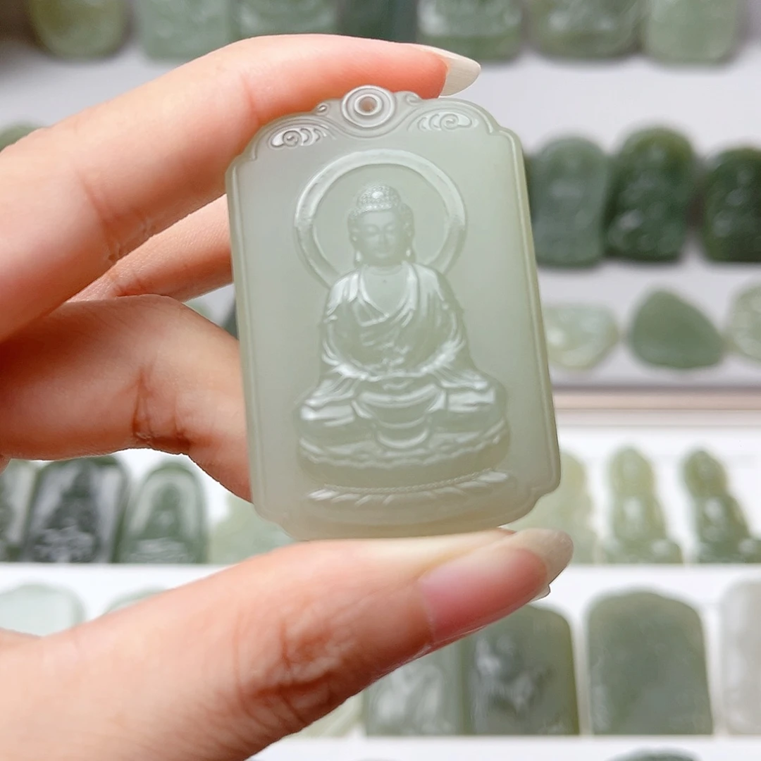 无***宝和田玉未镶嵌颈饰