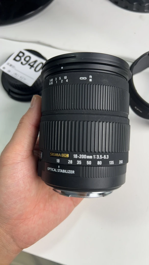 99新 Sigma/适马 B940 ef卡口 18-200mm 3.5-6.3光圈