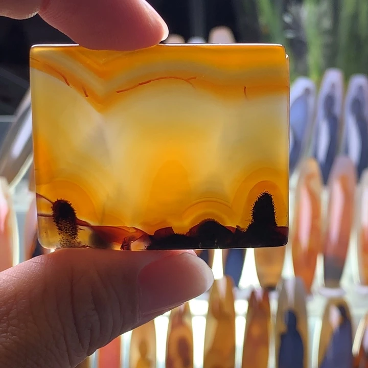 未镶嵌颈饰玛瑙/玉髓174有瑕