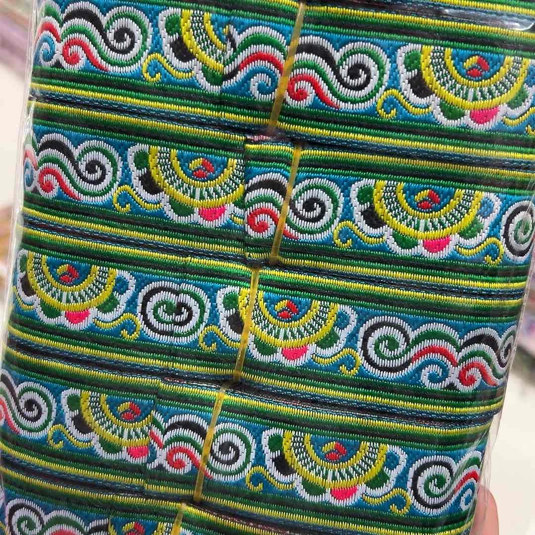 3.3公分民族风花边