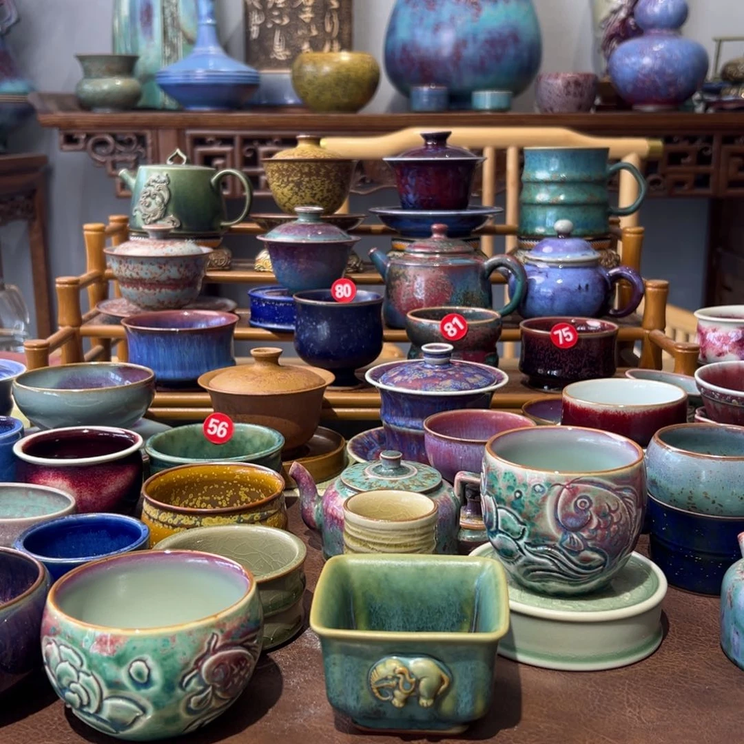 摆件远*钧瓷的制作工艺和工艺