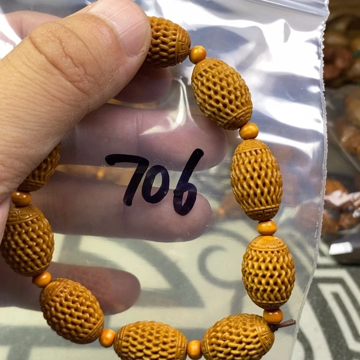 橄榄核手串/手链橄榄核雕工艺手串