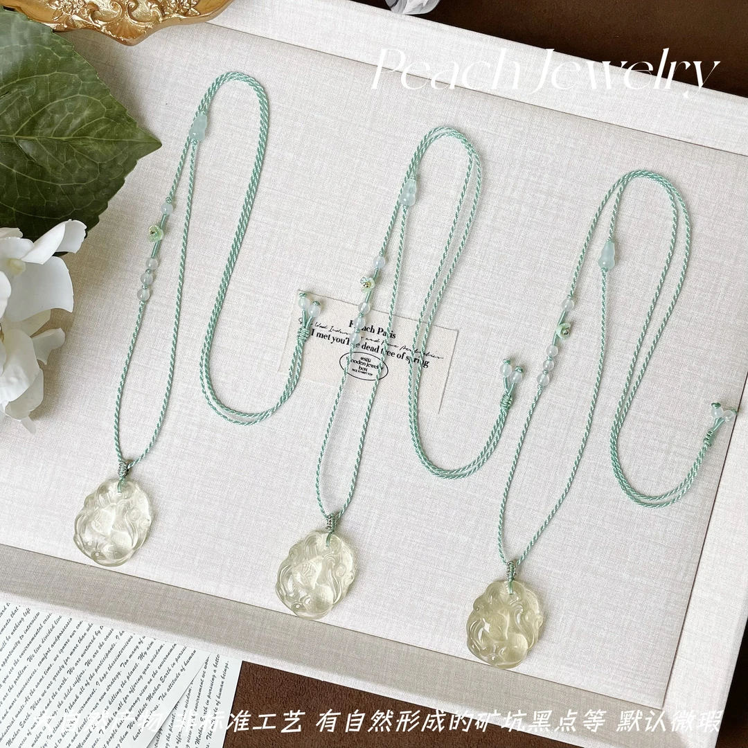 黄水晶凤九可调节项链 X-XL1001 多样性发一颜色微差