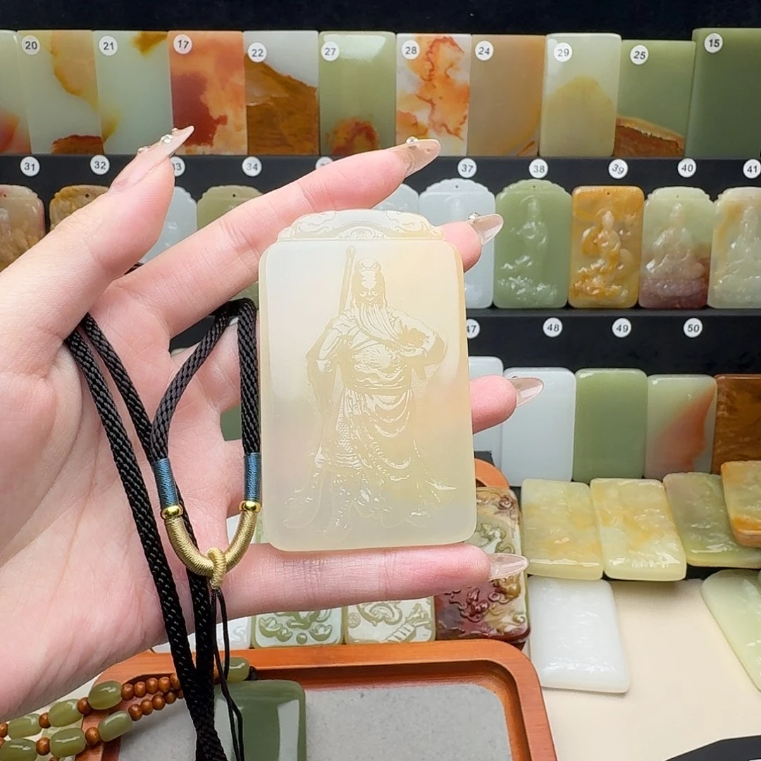 刚***哥关公，新疆昆仑山料