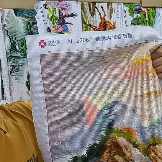 棉锦绣满堂春晖图2.5米