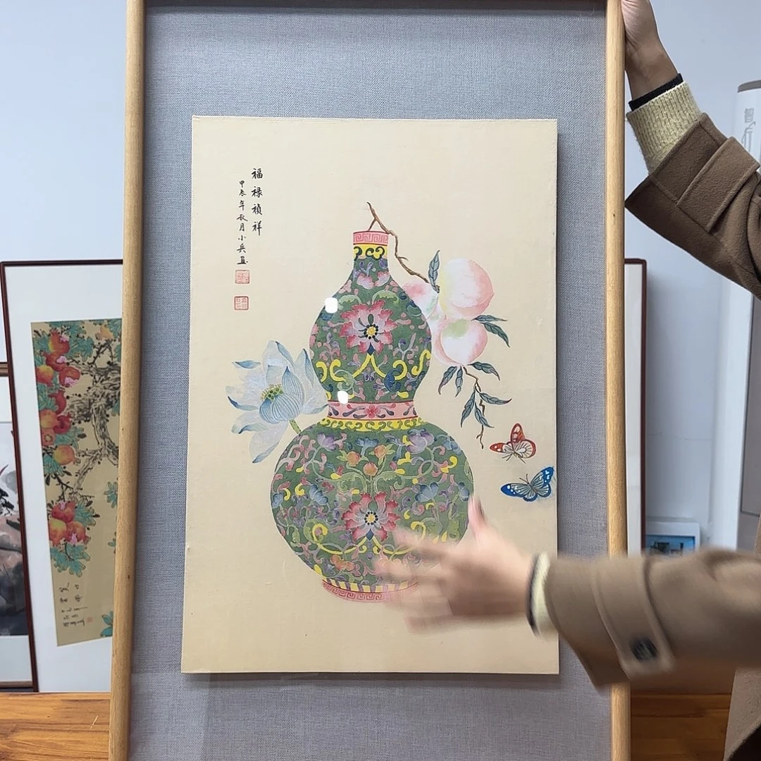 国画乔小兵老师葫芦图