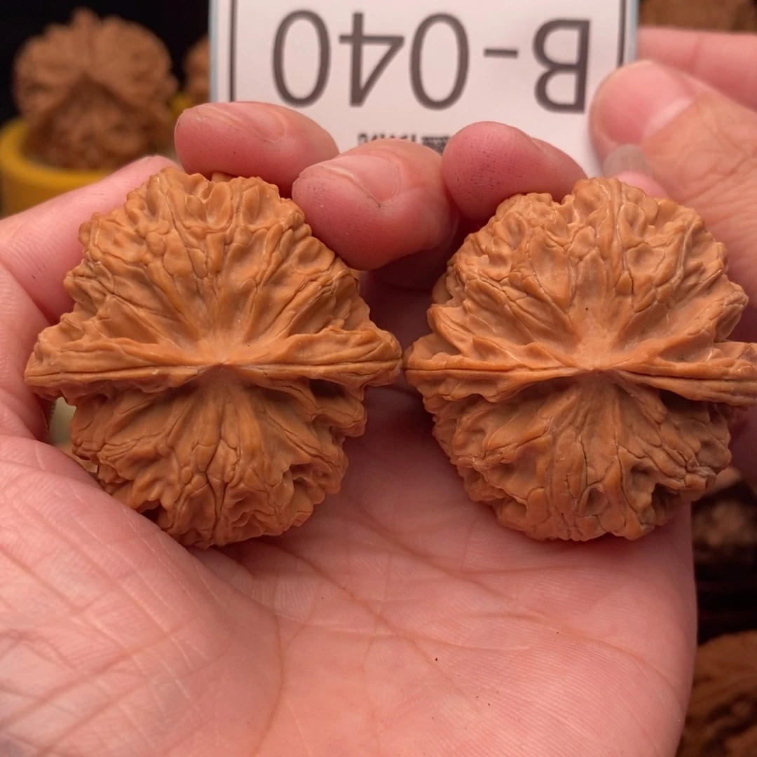 文玩核桃把件苹果40