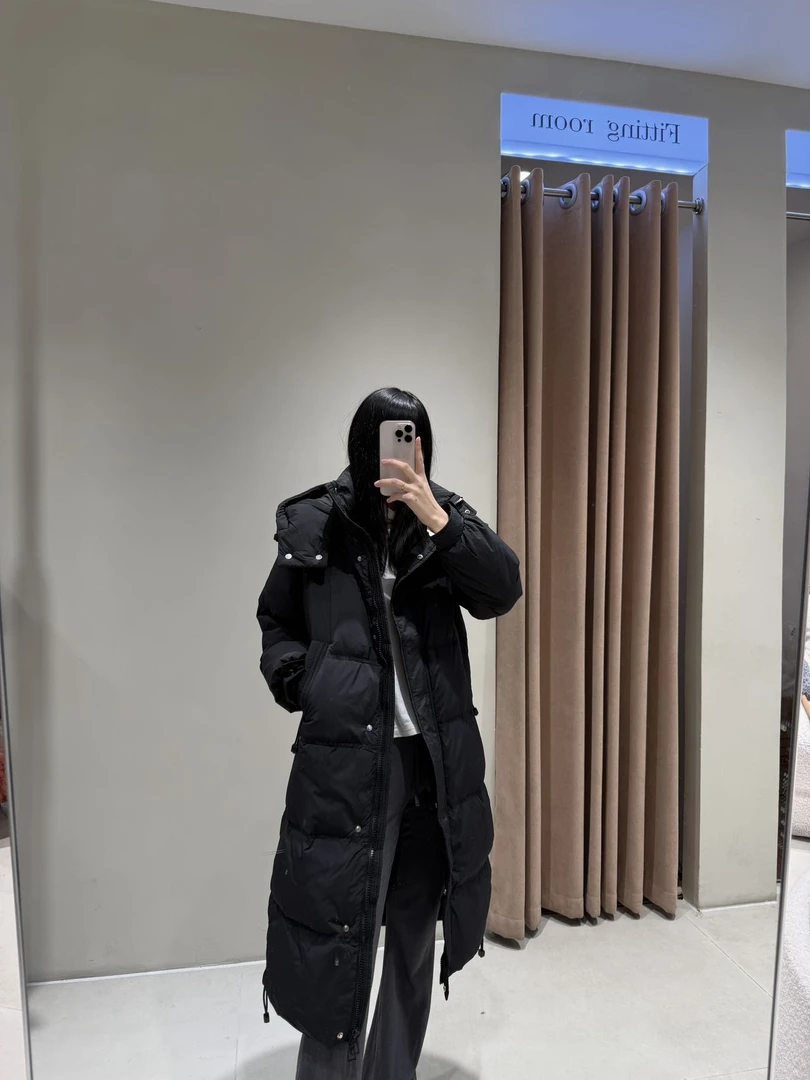 【PSX-98-933】情侣长袖纯色秋冬长款过膝宽松常规袖休闲风