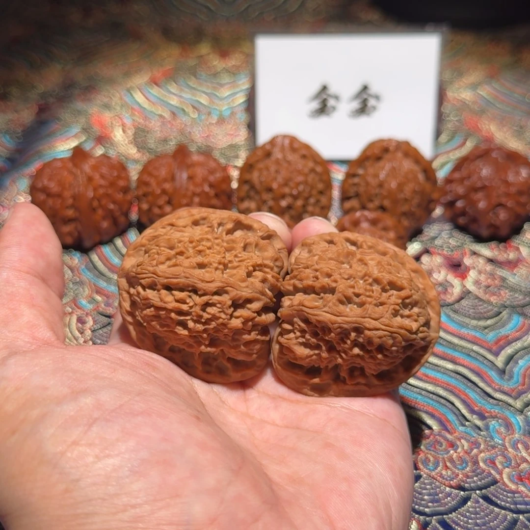 把件核桃523南疆石，尺寸45