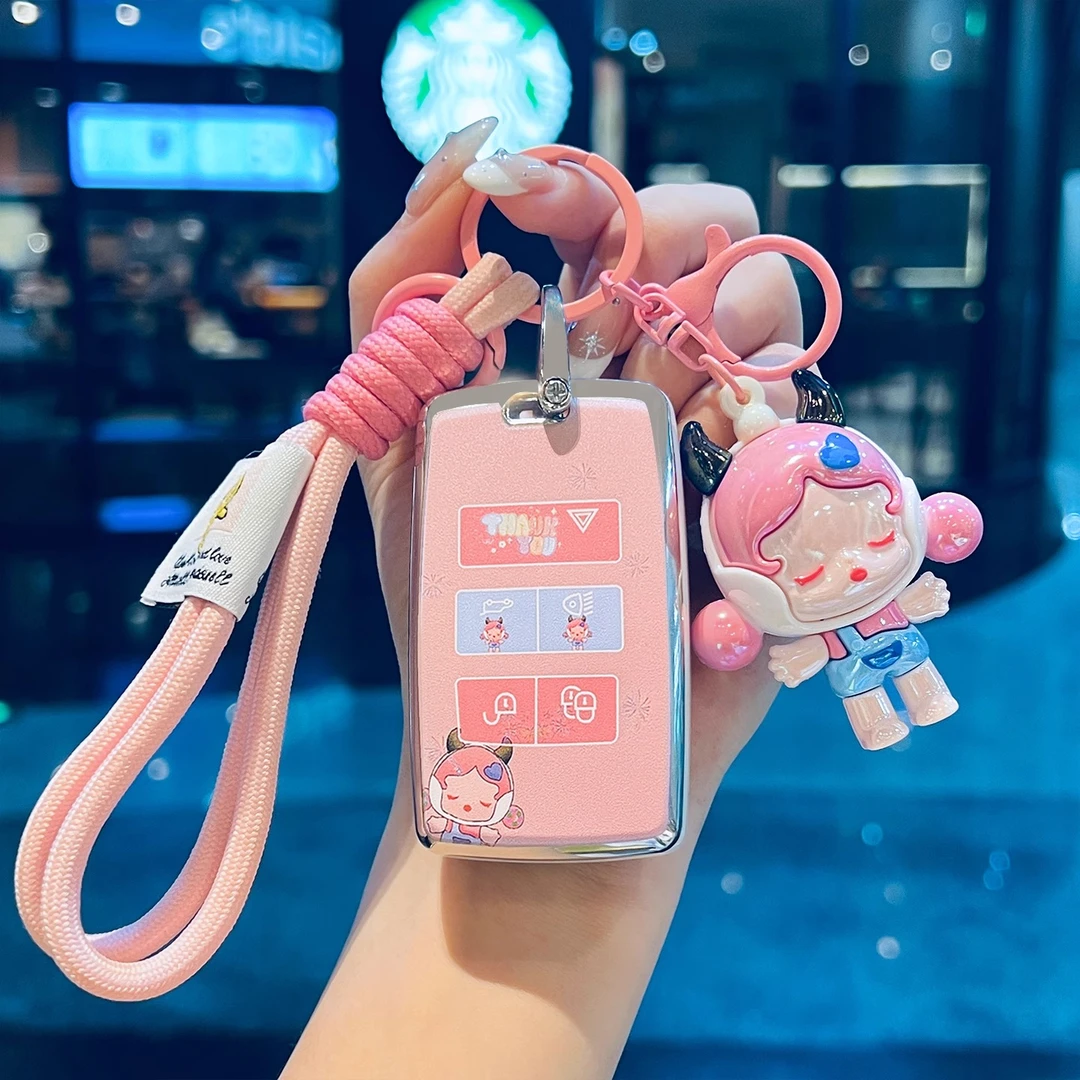 路虎钥匙套极光l卫士110发现神行运动版4星脉5揽运车扣壳女2025款