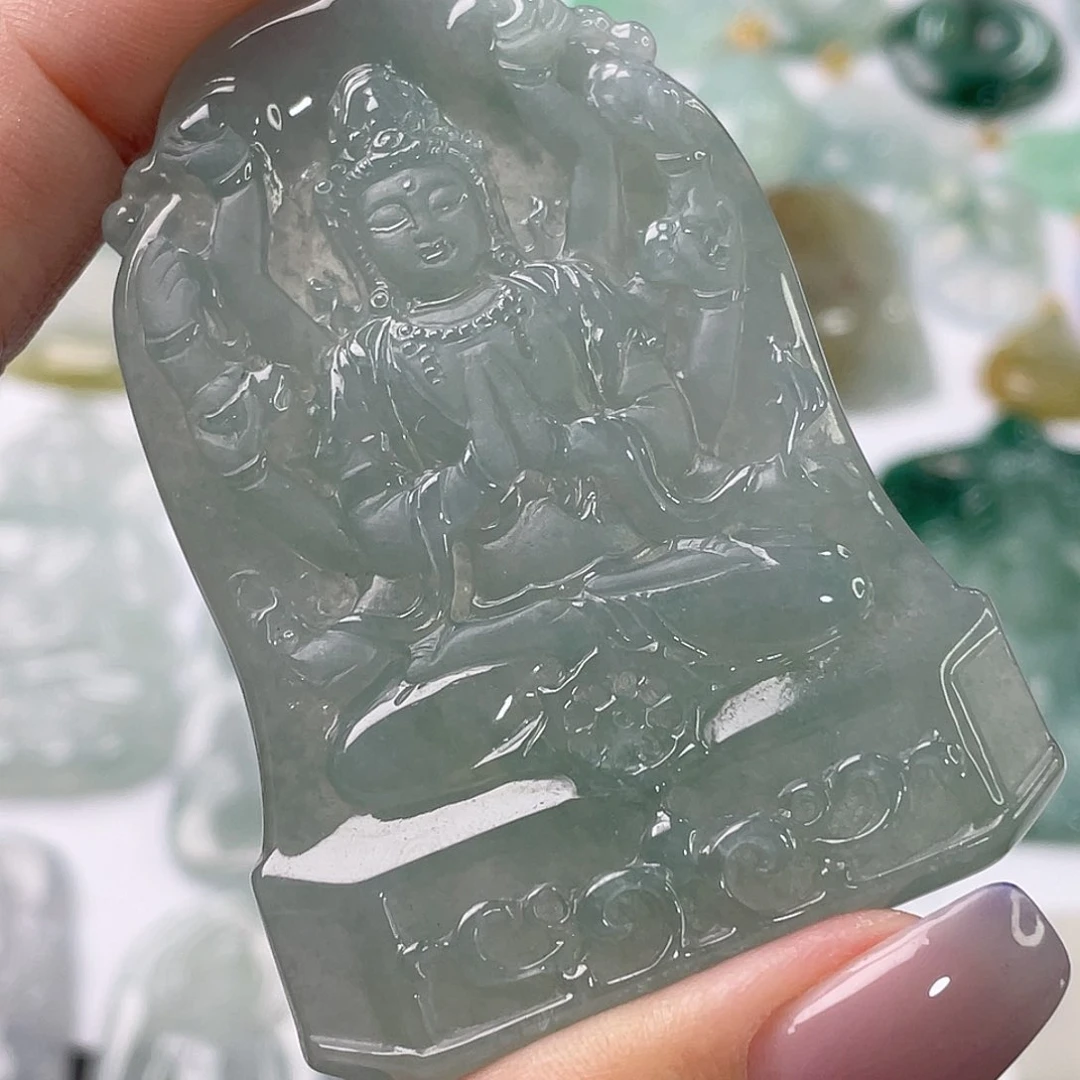 吊坠(不含链)未镶嵌翡翠1