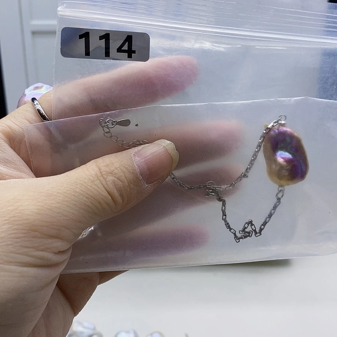 颈饰合金淡水珍珠