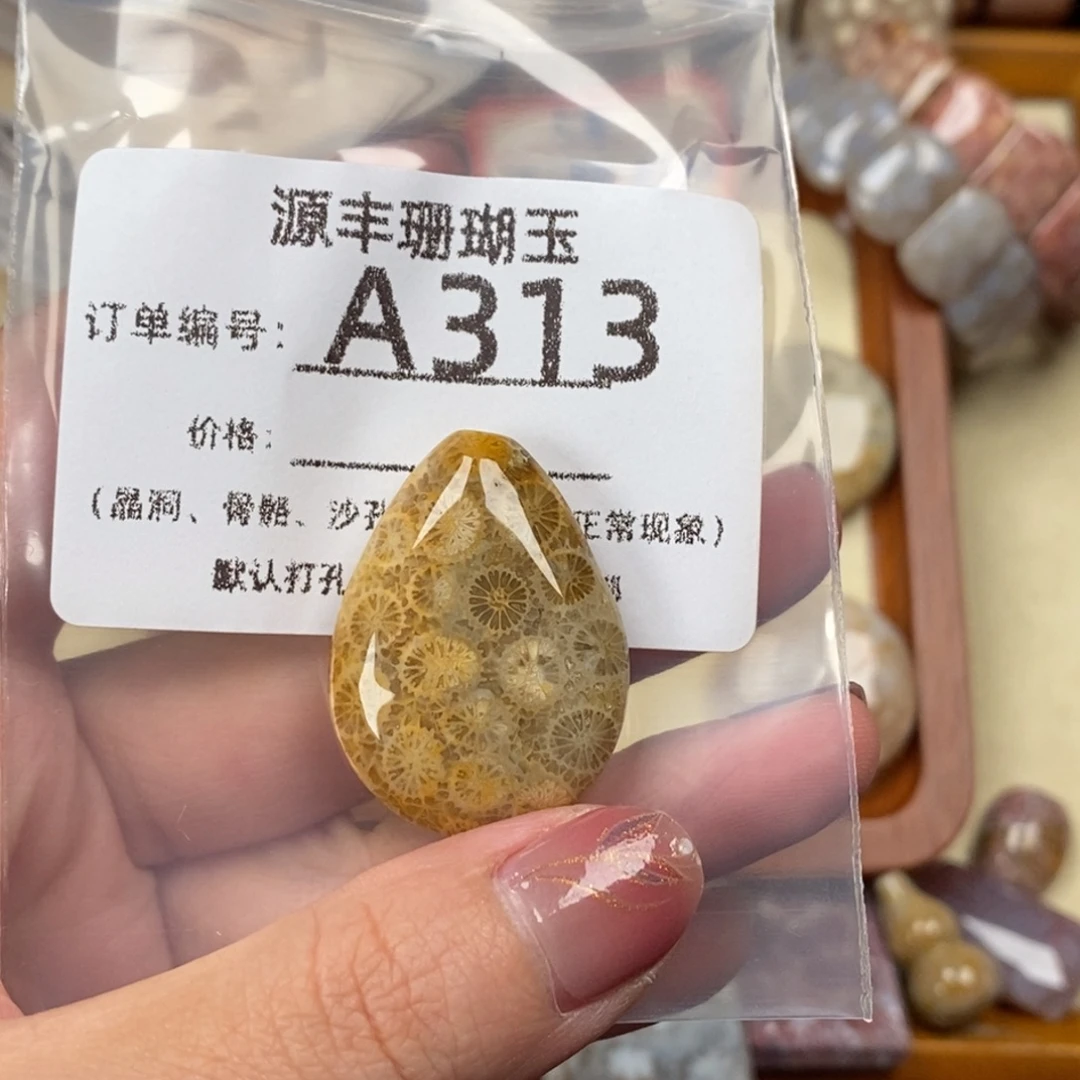 鸬****硅化玉未镶嵌颈饰