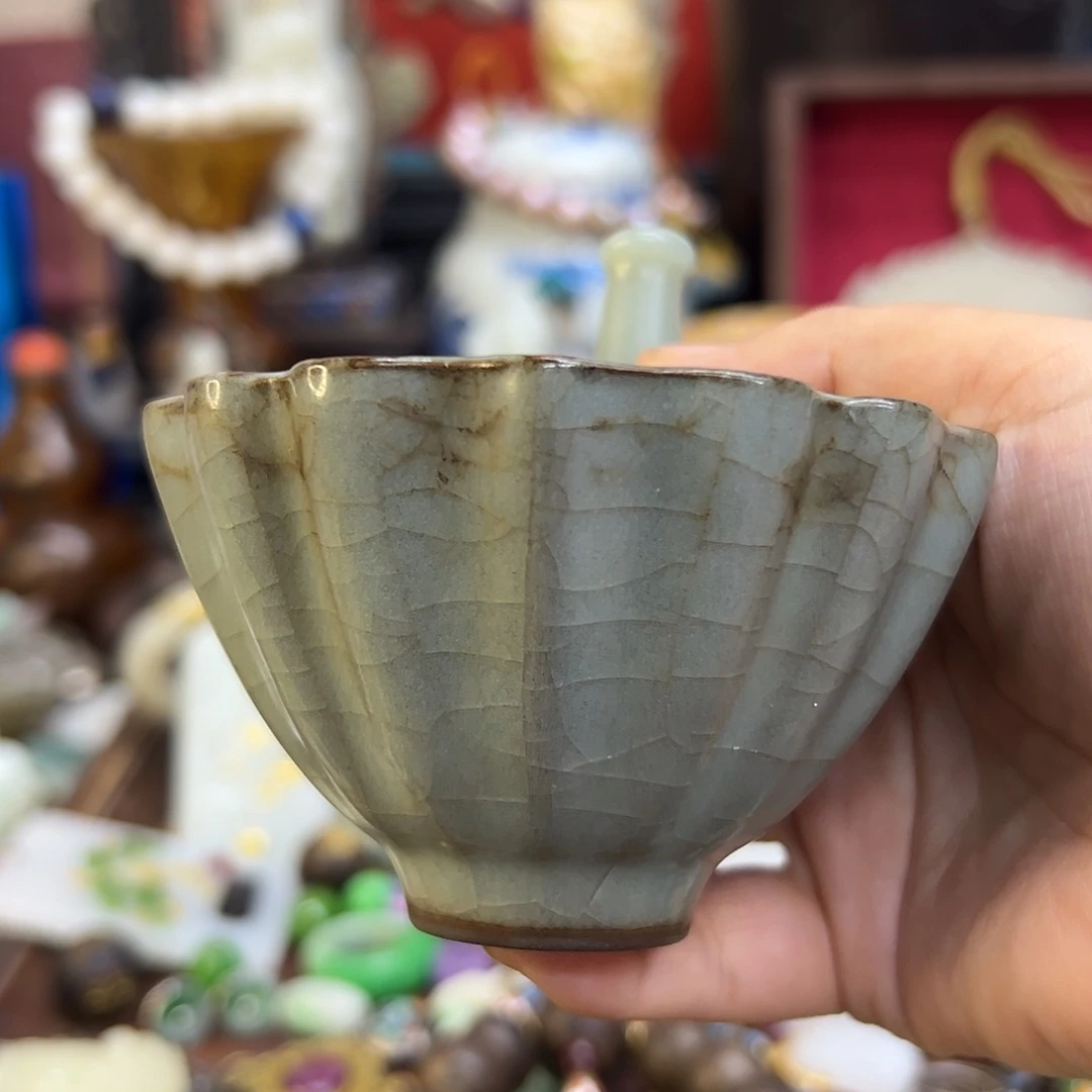 土***卖瓷杯：紫砂壶茶具套装