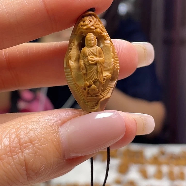 橄榄核吊坠橄榄核