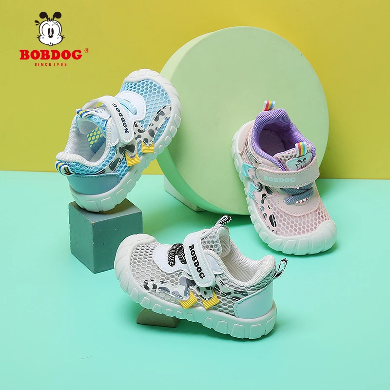 巴布豆软底（夏季单网）学步鞋夏镂空鞋子透气休闲运动鞋网鞋b065