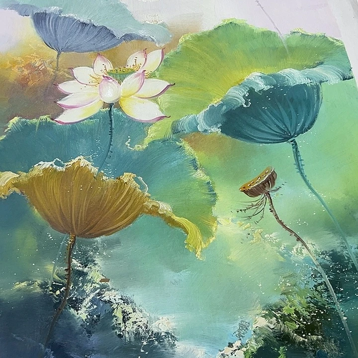 油画恭喜嘻嘻仔仔细细