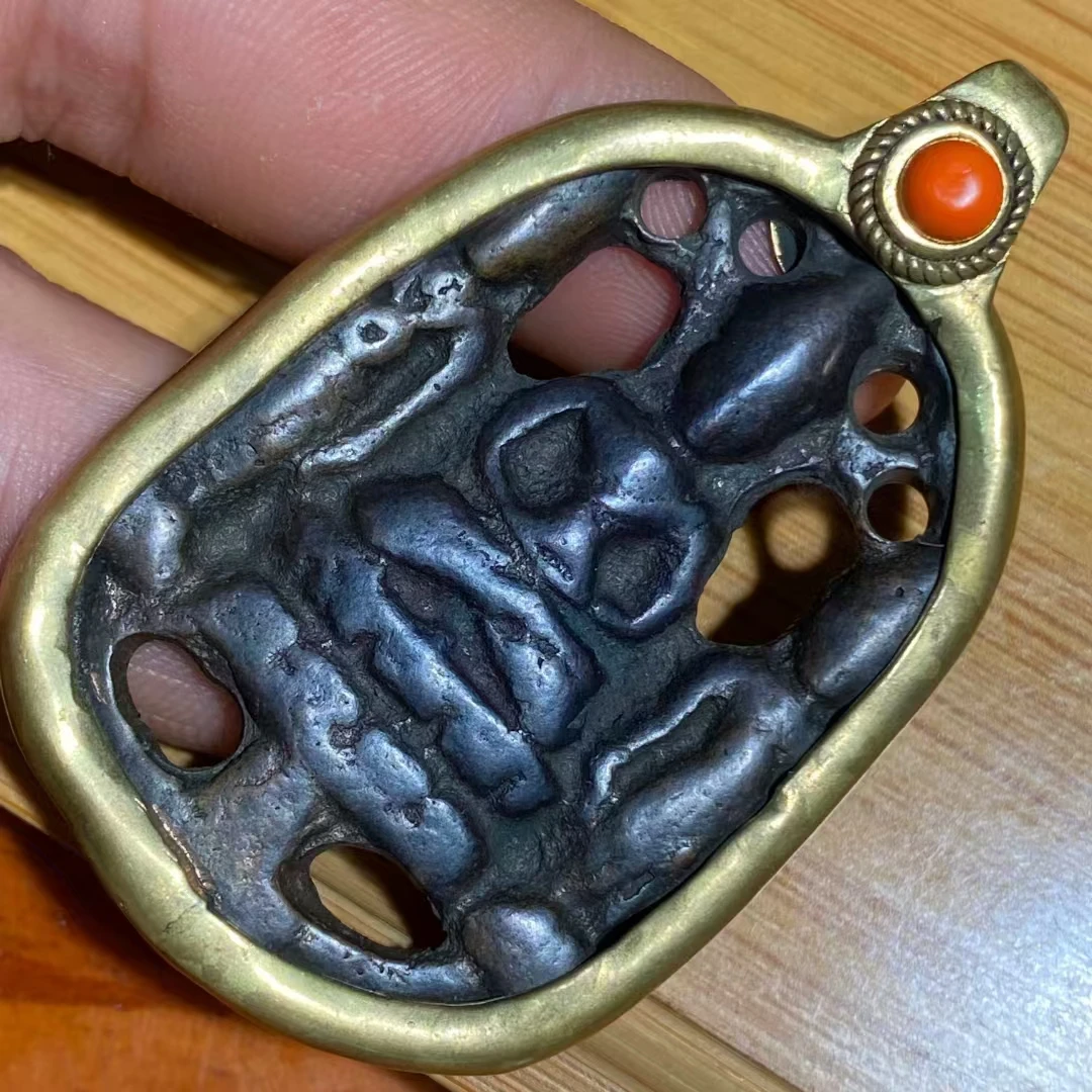 13543  西方三圣老天铁挂件