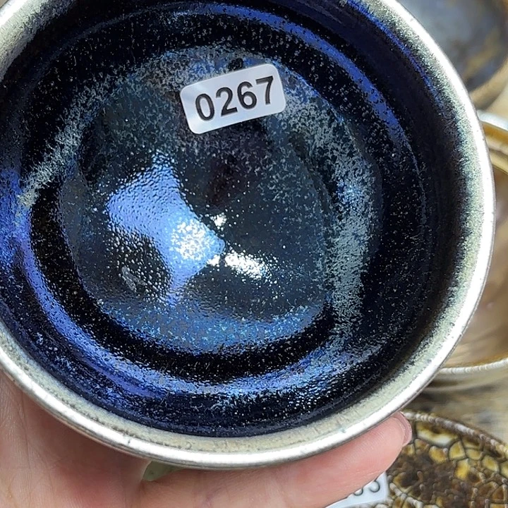 茶盏沐雨茶器柴烧主人杯