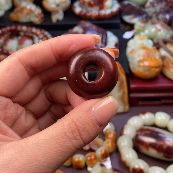 岫岩河磨玉（透闪石质玉）未镶嵌挂件