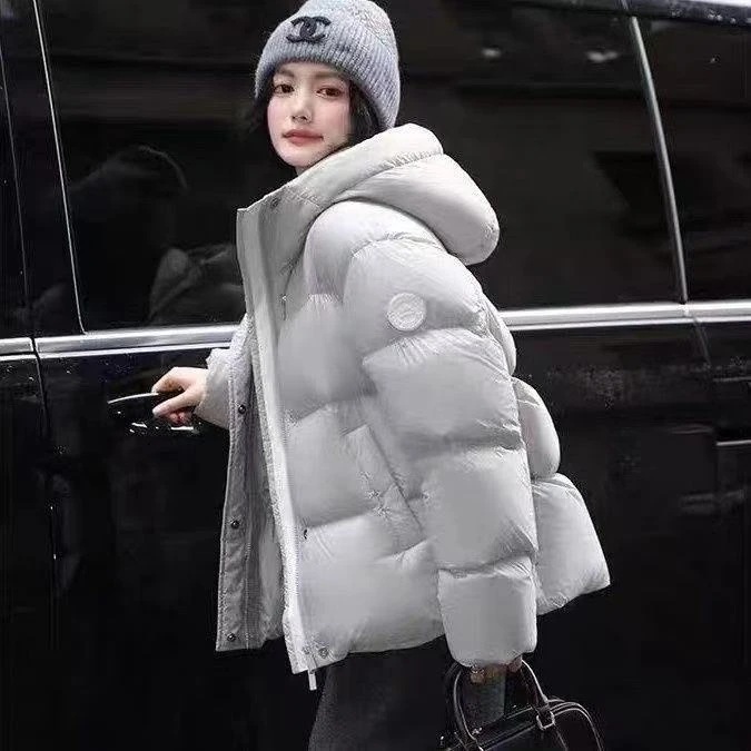 2025冬季新款连帽羽绒服时尚运动百搭保暖白鸭绒88022