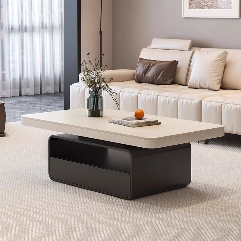 岩板长方形意式极简茶几轻奢小户型现代简约高级感客厅家用设计师