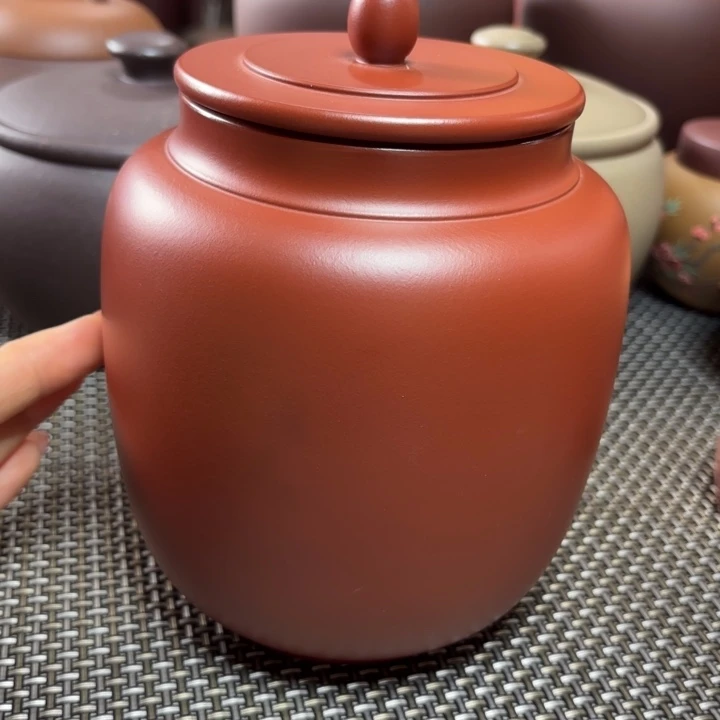 紫砂茶叶罐中高端紫砂茶叶罐