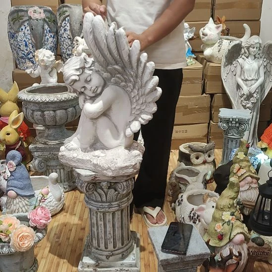 合成树脂睡姿天使