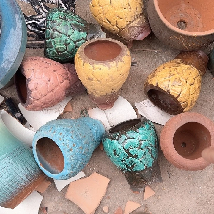 微瑕花盆处理来啦