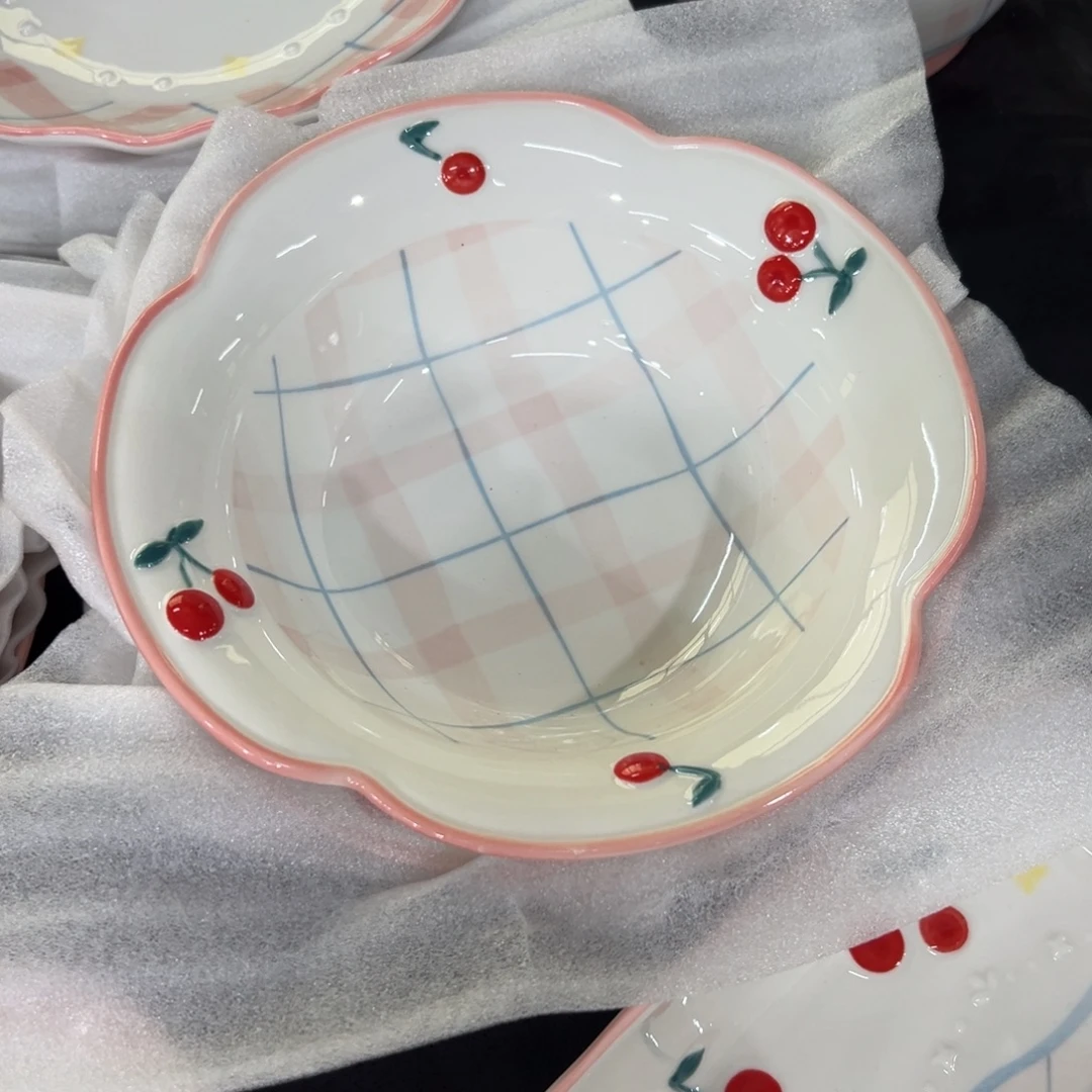 瓷高温陶瓷釉下彩正品！2个