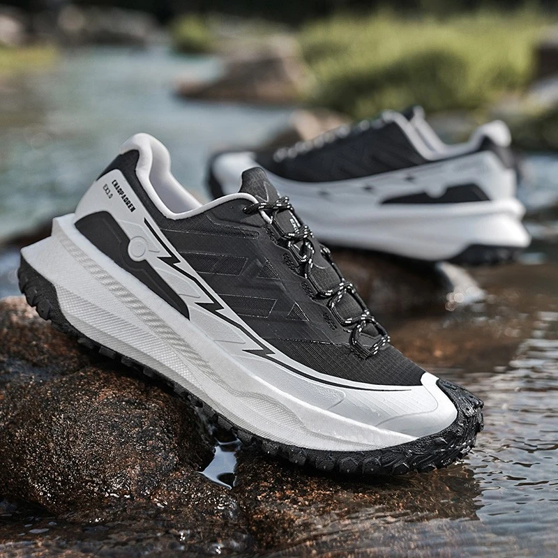 超跑人春夏防滑防泼水耐磨登山越野跑鞋户外鞋男女运动跑步鞋