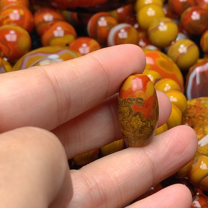 玛瑙/玉髓桶珠未镶嵌