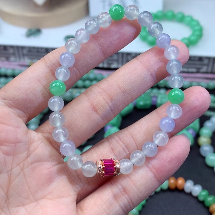 未镶嵌手链翡翠翡翠手链