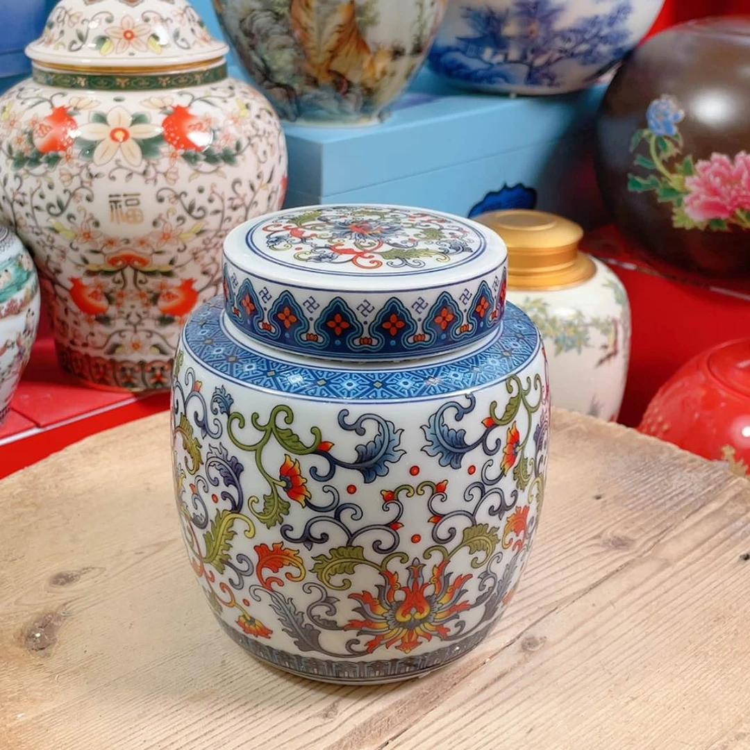 【闪购商品】罐陶瓷茶叶罐密封罐