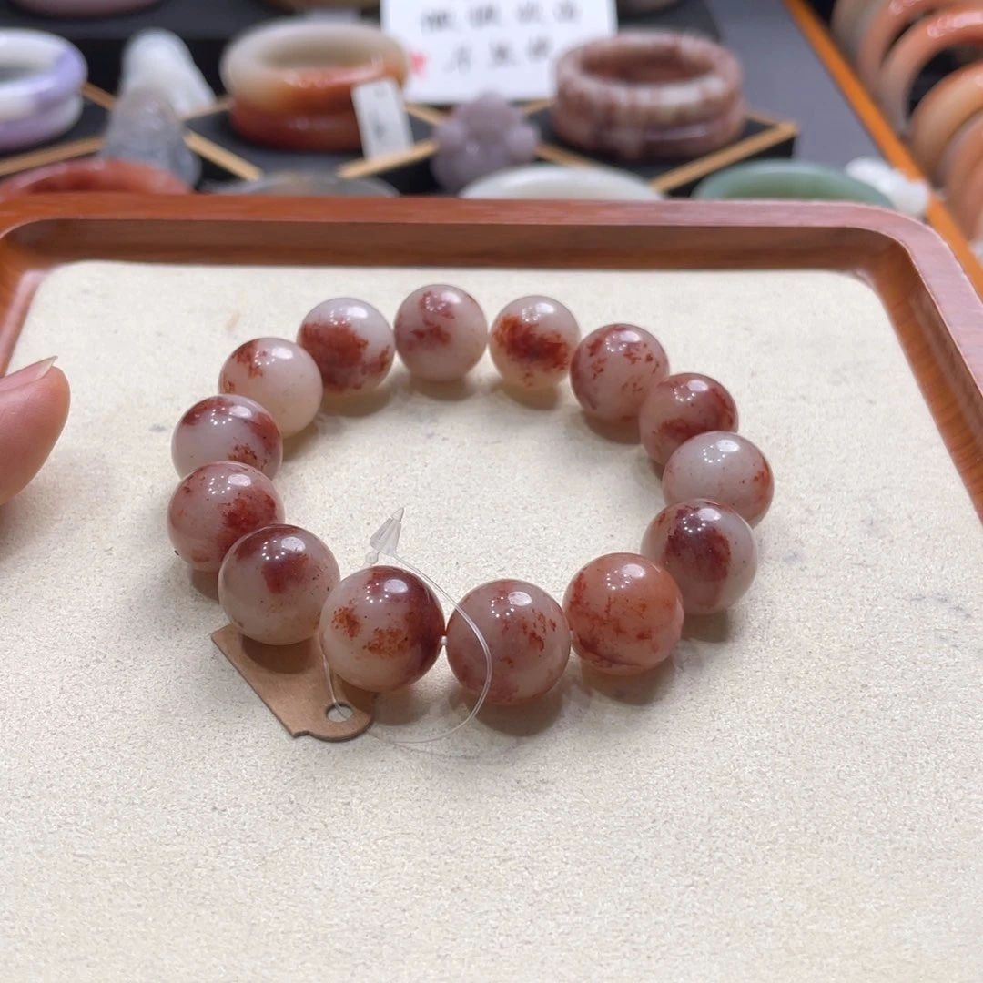 未镶嵌手镯石英岩玉狂**孩