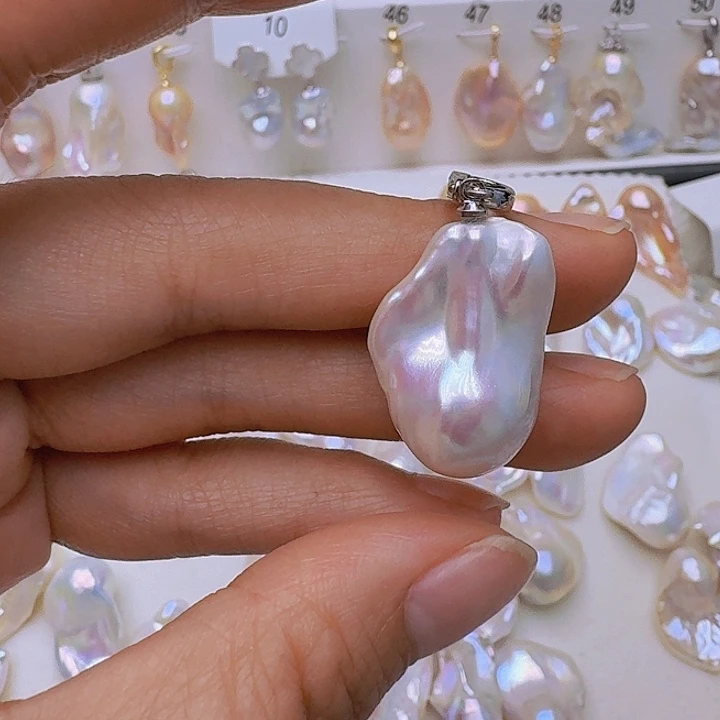 未镶嵌颈饰淡水珍珠