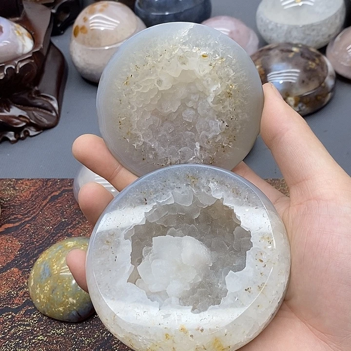 尚***品水晶摆件未镶嵌聚宝盆