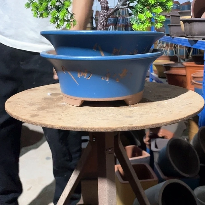 27-27蓝票口花盆花盆花盆