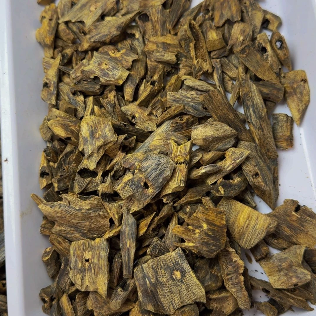 沉香沉香碎屑小叶陆河100克