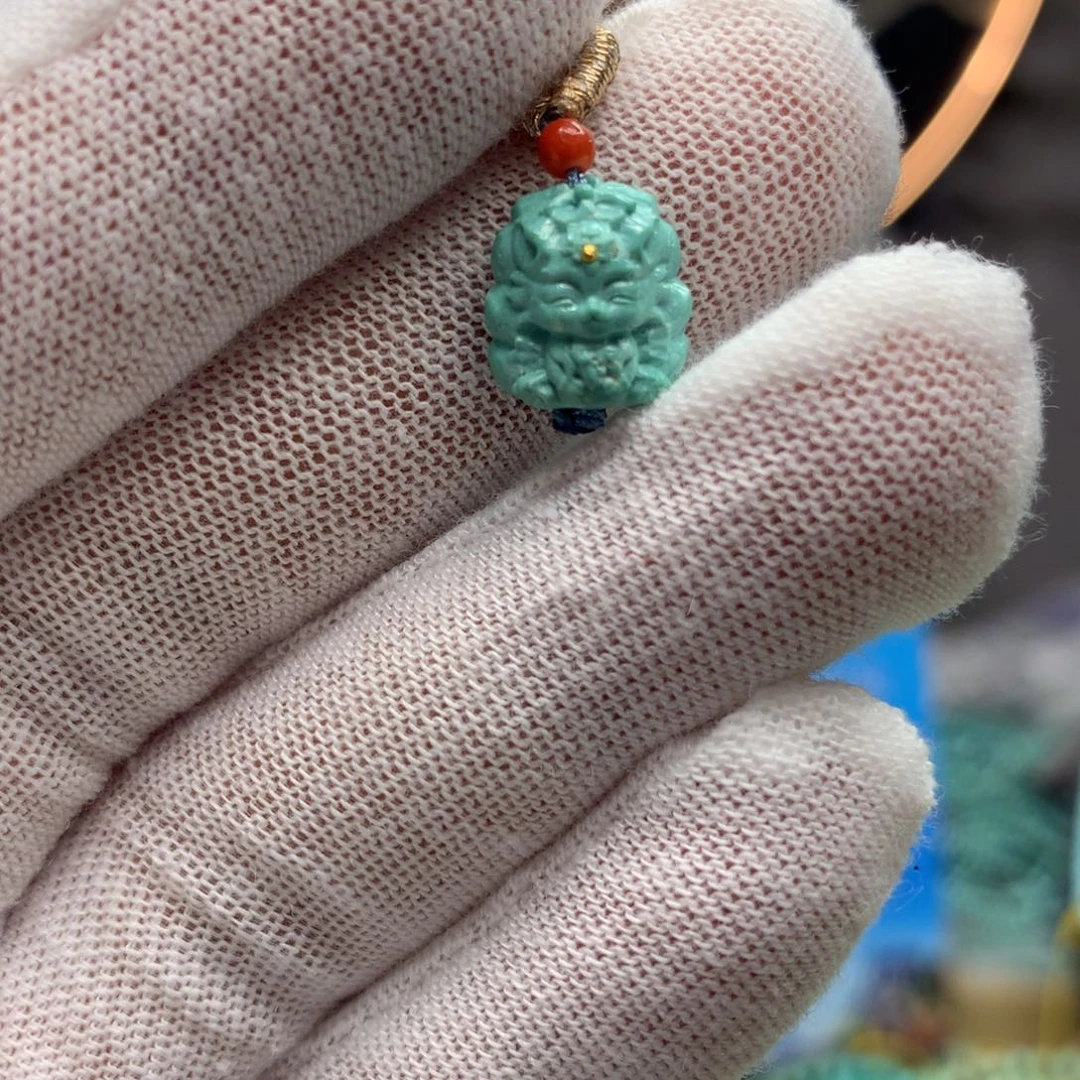 绿松石挂件未镶嵌