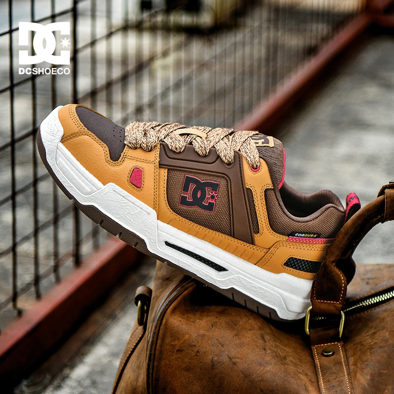 DCSHOES STAG+ Pro 2025秋季新款板鞋男款机甲鞋运动休闲鞋轻奢鞋