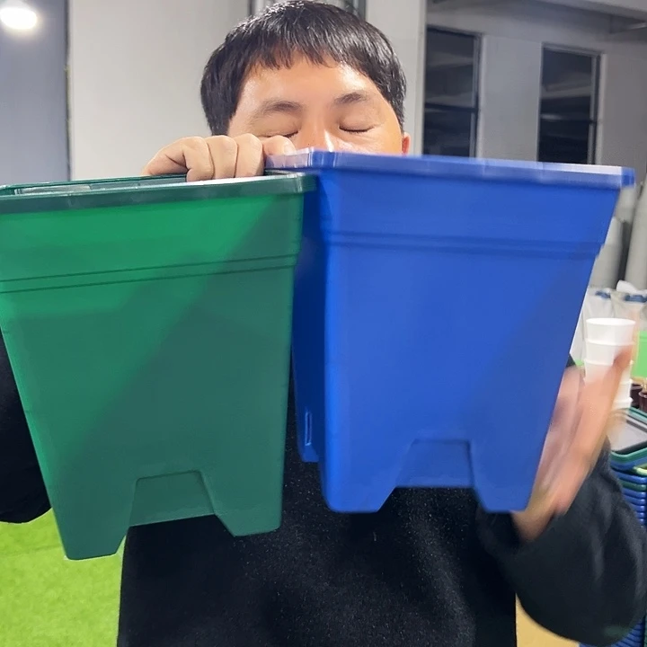 特价方盆口20高22蓝色5个无托