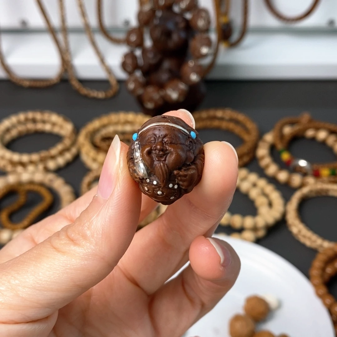 菩提手串/手链紫金鼠单颗雕刻20左右