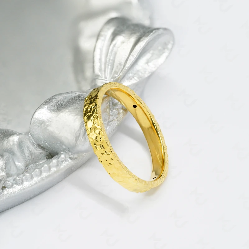 18k金碎冰冰戒指配件【QL07457】