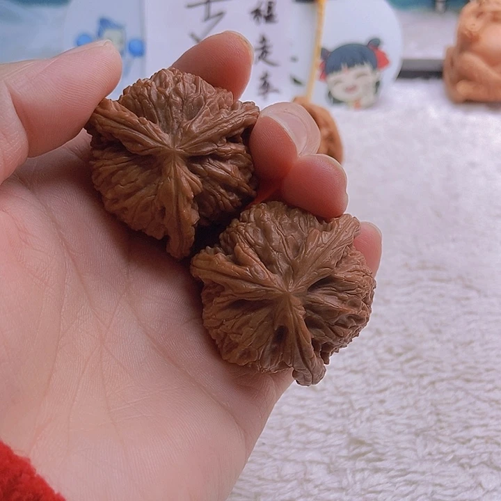 吊坠文玩核桃明*天三棱