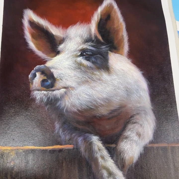 油画在这一刻我也不