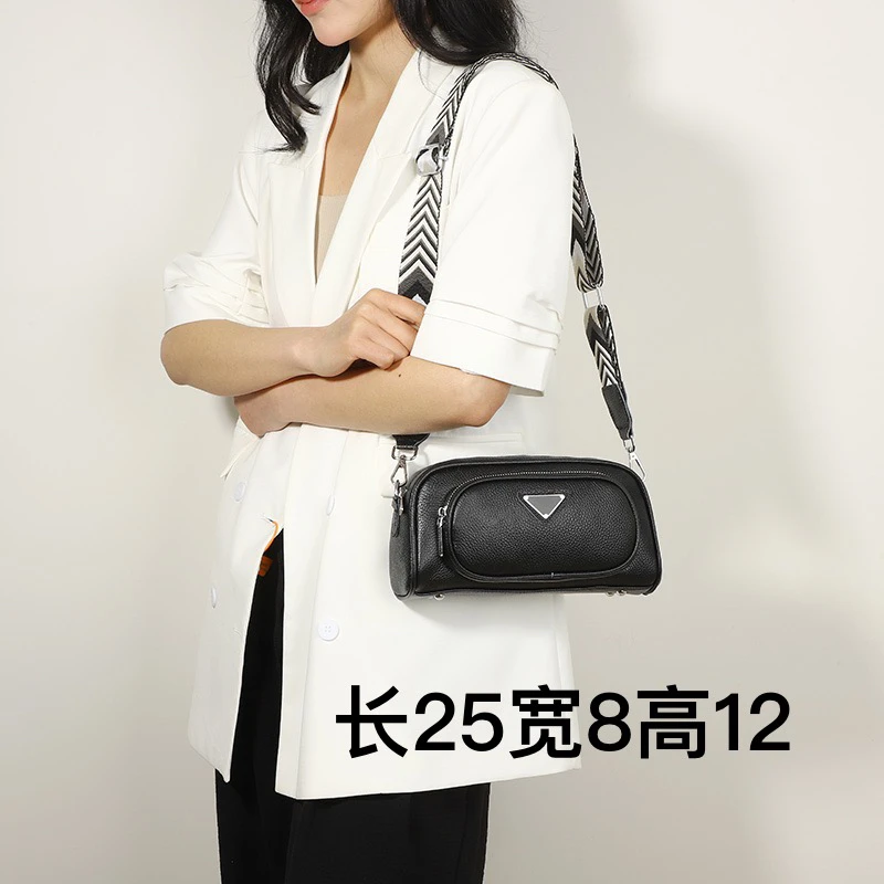 【头层牛皮】真皮女包单肩斜挎包2252