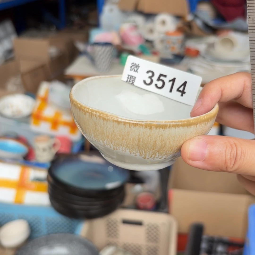 陶瓷3514 微瑕陶瓷餐具2个