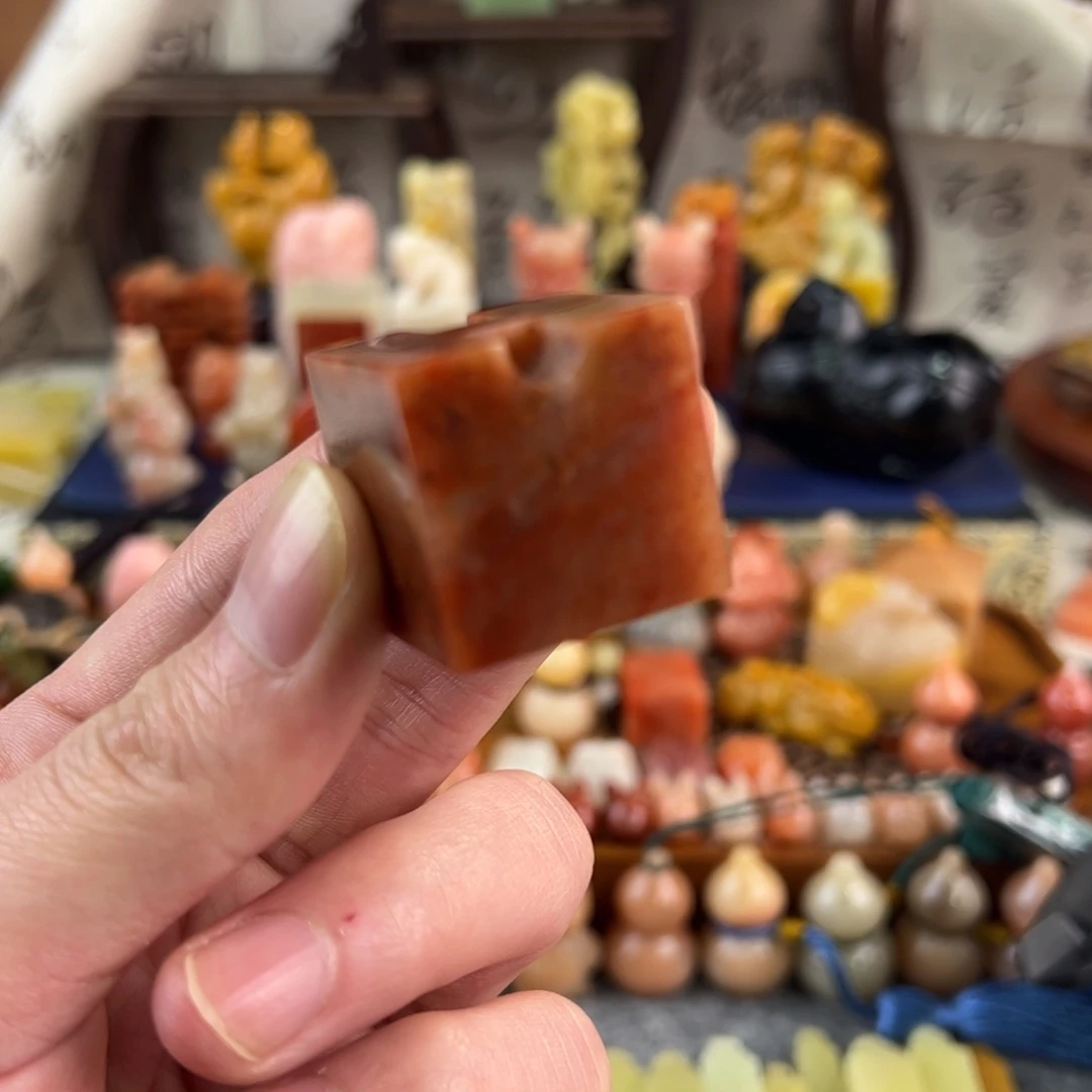 老挝石墩子三彩水洞